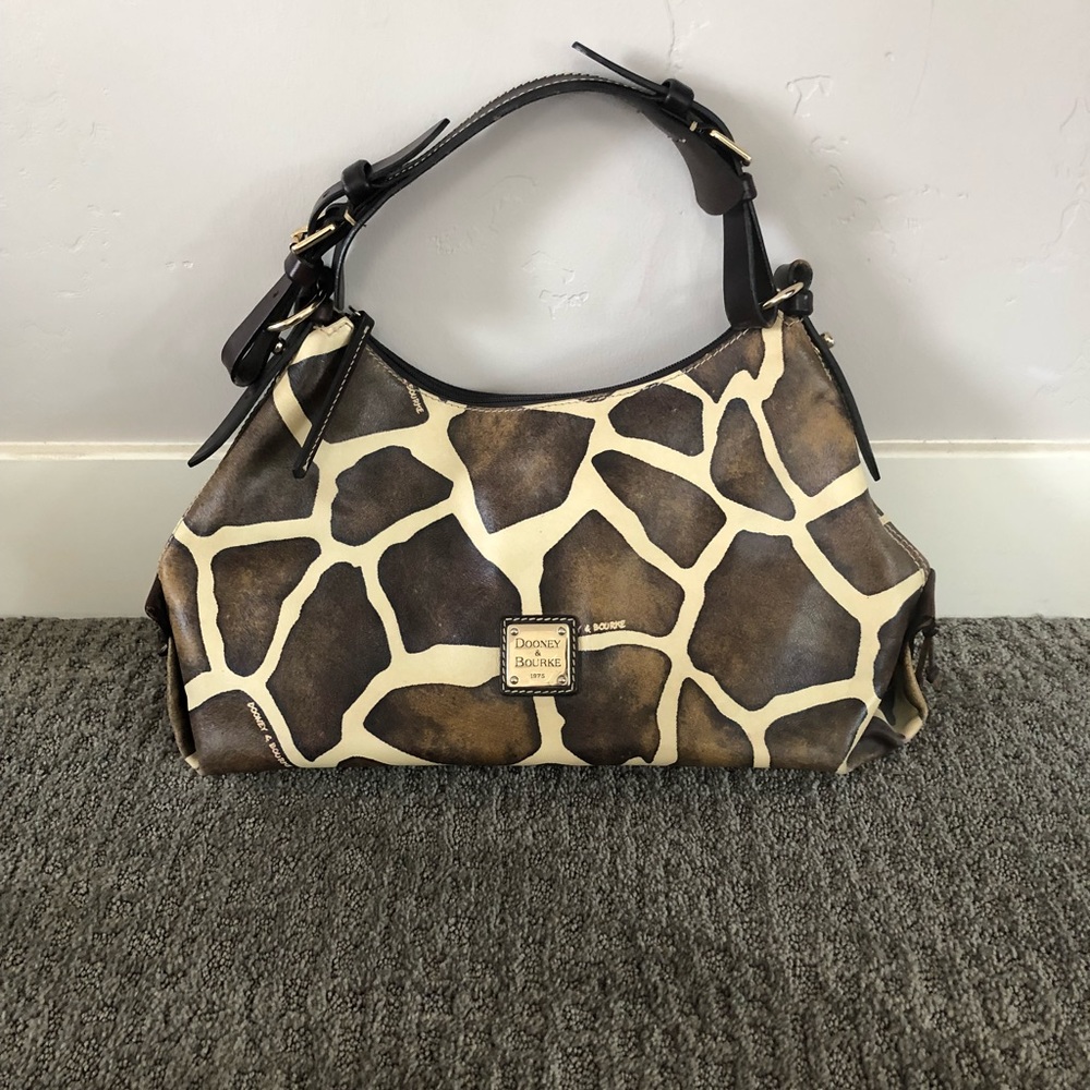 Dooney & Bourke giraffe print bag